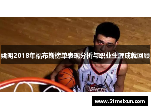 姚明2018年福布斯榜单表现分析与职业生涯成就回顾